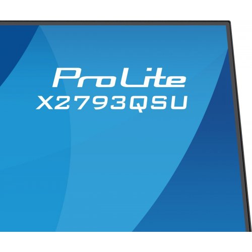 Монитор Iiyama 27" ProLite X2793QSU-B1 Black купить в Украине: Киев, Днепр, Харьков, Одесса  | Низкая цена, отзывы, характеристики от TELEMART фото