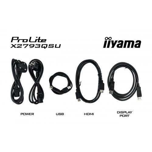 Монитор Iiyama 27" ProLite X2793QSU-B1 Black купить в Украине: Киев, Днепр, Харьков, Одесса  | Низкая цена, отзывы, характеристики от TELEMART фото