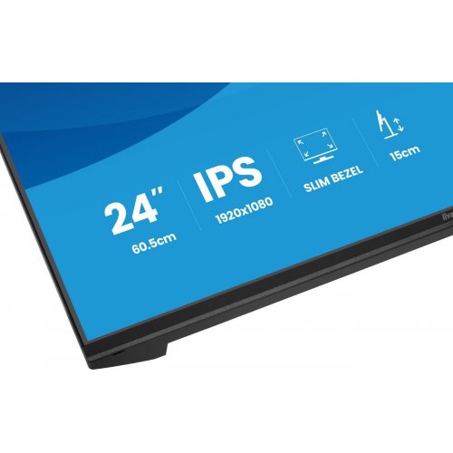 Монитор Iiyama 23.8" ProLite XB2491H-B1 Black купить в Украине: Киев, Днепр, Харьков, Одесса  | Низкая цена, отзывы, характеристики от TELEMART фото