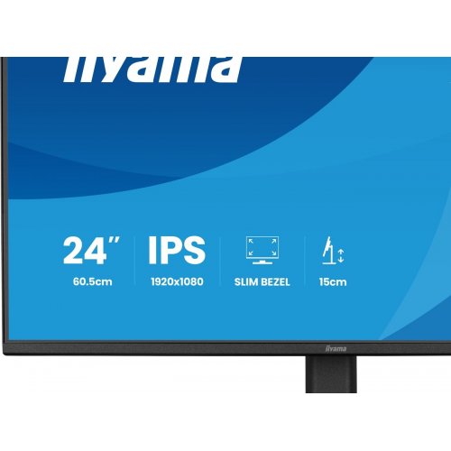 Монитор Iiyama 23.8" ProLite XB2491H-B1 Black купить в Украине: Киев, Днепр, Харьков, Одесса  | Низкая цена, отзывы, характеристики от TELEMART фото