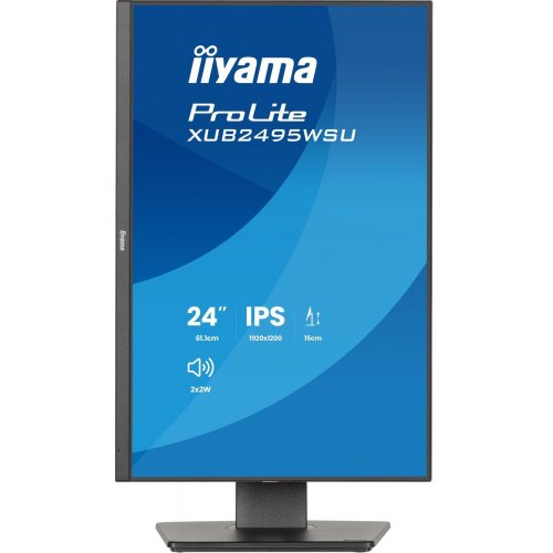 Монитор Iiyama 24.1" ProLite XB2495WSU-B1 Black купить в Украине: Киев, Днепр, Харьков, Одесса  | Низкая цена, отзывы, характеристики от TELEMART фото
