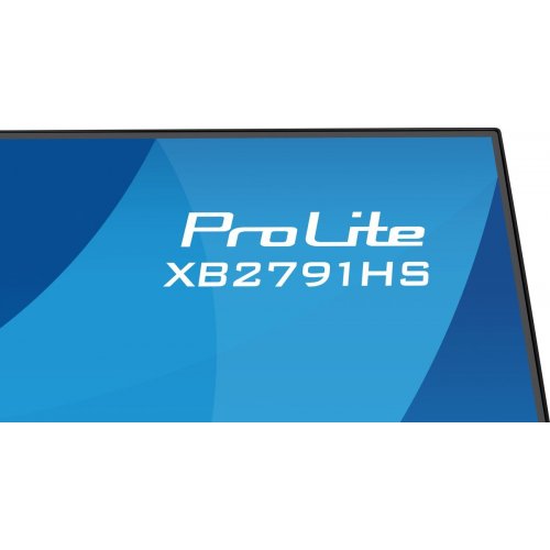 Монитор Iiyama 27" ProLite XB2791HS-B1 Black купить в Украине: Киев, Днепр, Харьков, Одесса  | Низкая цена, отзывы, характеристики от TELEMART фото