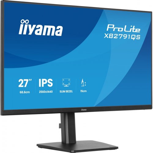 Монитор Iiyama 27" ProLite XB2791QS-B1 Black купить в Украине: Киев, Днепр, Харьков, Одесса  | Низкая цена, отзывы, характеристики от TELEMART фото