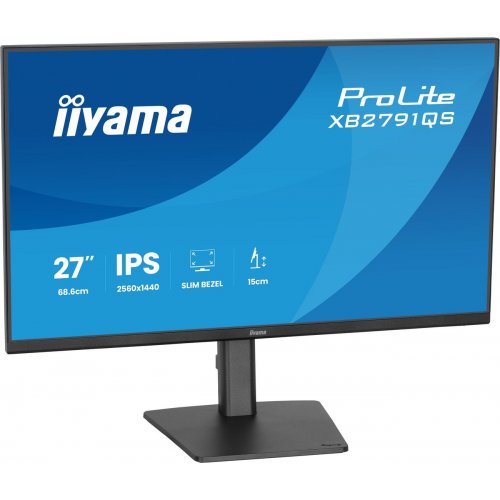 Монитор Iiyama 27" ProLite XB2791QS-B1 Black купить в Украине: Киев, Днепр, Харьков, Одесса  | Низкая цена, отзывы, характеристики от TELEMART фото