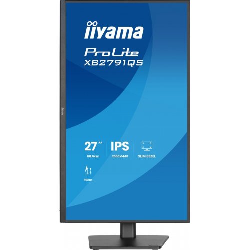 Монитор Iiyama 27" ProLite XB2791QS-B1 Black купить в Украине: Киев, Днепр, Харьков, Одесса  | Низкая цена, отзывы, характеристики от TELEMART фото