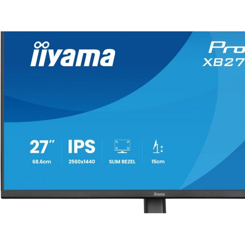 Монитор Iiyama 27" ProLite XB2791QS-B1 Black купить в Украине: Киев, Днепр, Харьков, Одесса  | Низкая цена, отзывы, характеристики от TELEMART фото