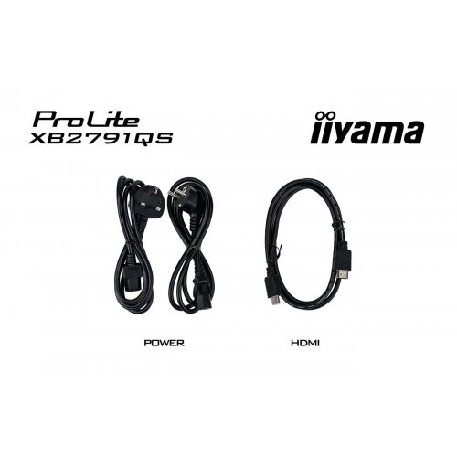 Монитор Iiyama 27" ProLite XB2791QS-B1 Black купить в Украине: Киев, Днепр, Харьков, Одесса  | Низкая цена, отзывы, характеристики от TELEMART фото