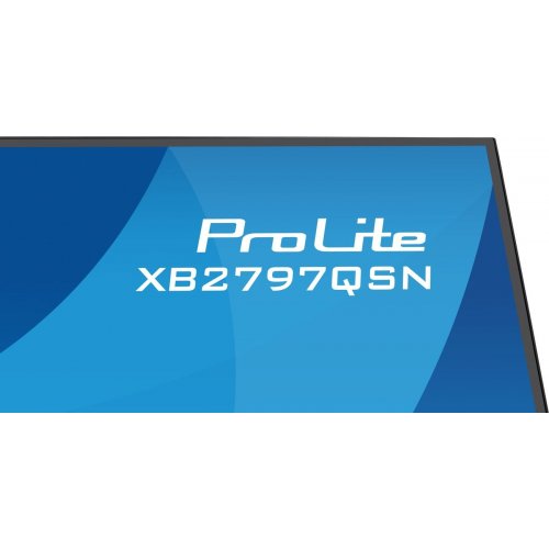 Монитор Iiyama 27" ProLite XB2797QSN-B1 Black купить в Украине: Киев, Днепр, Харьков, Одесса  | Низкая цена, отзывы, характеристики от TELEMART фото