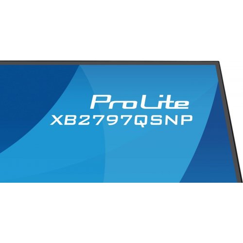 Монитор Iiyama 27" ProLite XB2797QSNP-B1 Black купить в Украине: Киев, Днепр, Харьков, Одесса  | Низкая цена, отзывы, характеристики от TELEMART фото