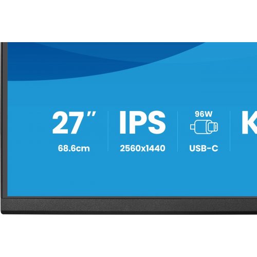 Монитор Iiyama 27" ProLite XB2797QSNP-B1 Black купить в Украине: Киев, Днепр, Харьков, Одесса  | Низкая цена, отзывы, характеристики от TELEMART фото