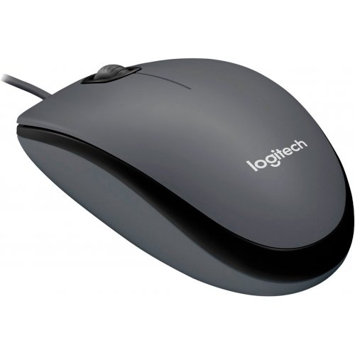 Уцінка миша Logitech M100 (910-006652) Black (Розкрита упаковка, 886608) купити в Україні: Київ, Львів, Хмельницький, Тернопіль, Івано-Франківськ | Низька ціна, відгуки, характеристики від TELEMART фото