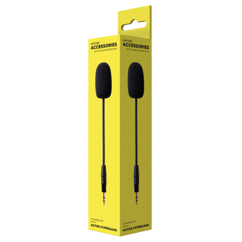 Уценка съемный микрофон HATOR for Hypergang c поп-фильтром (ACC-221) Black (Вскрытая упаковка, 886634) купить в Украине: Киев, Днепр, Харьков, Одесса  | Низкая цена, отзывы, характеристики от TELEMART фото