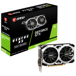 Видеокарта MSI GeForce GTX 1650 D6 VENTUS XS OC 4096MB (GTX 1650 D6 VENTUS XS OCV1) (Восстановлено продавцом, 886638)