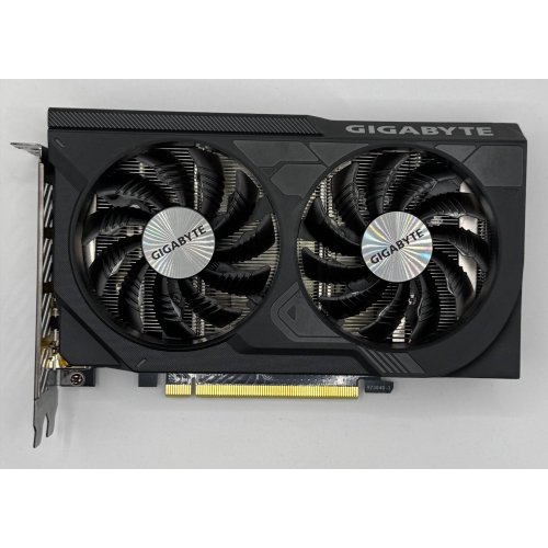 Відеокарта Gigabyte GeForce RTX 4060 Windforce OC 8192MB (GV-N4060WF2OC-8GD) (Відновлено продавцем, 886650) купити в Україні: Київ, Львів, Хмельницький, Тернопіль, Івано-Франківськ | Перевірка сумісності, низька ціна, відгуки, характеристики від TELEMART фото