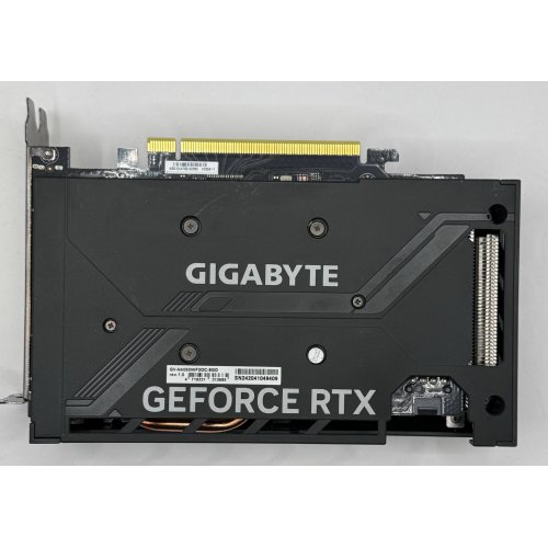 Відеокарта Gigabyte GeForce RTX 4060 Windforce OC 8192MB (GV-N4060WF2OC-8GD) (Відновлено продавцем, 886650) купити в Україні: Київ, Львів, Хмельницький, Тернопіль, Івано-Франківськ | Перевірка сумісності, низька ціна, відгуки, характеристики від TELEMART фото