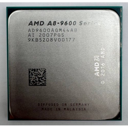 Процесор AMD A8-9600 3.1(3.4)GHz sAM4 Tray (AD9600AGM44AB) (Відновлено продавцем, 886663) купити в Україні: Київ, Львів, Хмельницький, Тернопіль, Івано-Франківськ | Перевірка сумісності, низька ціна, відгуки, характеристики від TELEMART фото