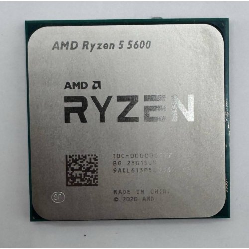 Процесор AMD Ryzen 5 5600 3.5(4.4)GHz 32MB sAM4 Tray (100-000000927) (Відновлено продавцем, 886671) купити в Україні: Київ, Львів, Хмельницький, Тернопіль, Івано-Франківськ | Перевірка сумісності, низька ціна, відгуки, характеристики від TELEMART фото