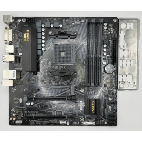 Материнська плата Gigabyte B550M DS3H (sAM4, AMD B550) (Відновлено продавцем, 886676) купити в Україні: Київ, Львів, Хмельницький, Тернопіль, Івано-Франківськ | Перевірка сумісності, низька ціна, відгуки, характеристики від TELEMART фото