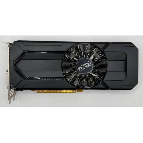 Видеокарта Palit GeForce GTX 1060 StormX 3072MB (NE51060015F9-1061F) (Восстановлено продавцом, 886690) купить в Украине: Киев, Днепр, Харьков, Одесса  | Проверка совместимости, низкая цена, отзывы, характеристики от TELEMART фото