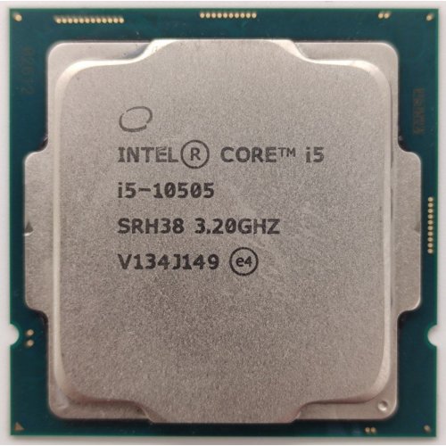 Процесор Intel Core i5-10505 3.2GHz 12 MB s1200 Tray (CM8070104290315) (Відновлено продавцем, 886694) купити в Україні: Київ, Львів, Хмельницький, Тернопіль, Івано-Франківськ | Перевірка сумісності, низька ціна, відгуки, характеристики від TELEMART фото