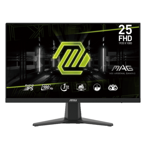 Монитор MSI 24.5" MAG 256F Black (Восстановлено продавцом, 886695) купить в Украине: Киев, Днепр, Харьков, Одесса  | Низкая цена, отзывы, характеристики от TELEMART фото
