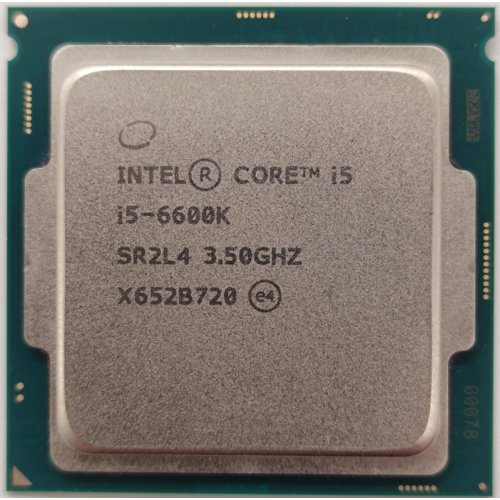 Процесор Intel Core i5-6600K 3.5(3.9)GHz 6MB s1151 Tray (CM8066201920300) (Відновлено продавцем, 886696) купити в Україні: Київ, Львів, Хмельницький, Тернопіль, Івано-Франківськ | Перевірка сумісності, низька ціна, відгуки, характеристики від TELEMART фото