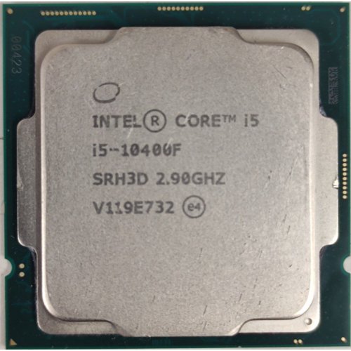 Процесор Intel Core i5-10400F 2.9(4.3)GHz 12MB s1200 Tray (CM8070104290716) (Відновлено продавцем, 886697) купити в Україні: Київ, Львів, Хмельницький, Тернопіль, Івано-Франківськ | Перевірка сумісності, низька ціна, відгуки, характеристики від TELEMART фото