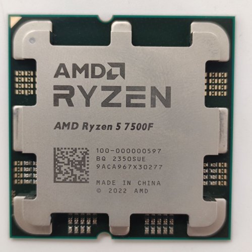 Процесор AMD Ryzen 5 7500F 3.7(5.0)GHz 32MB sAM5 Tray (100-000000597) (Відновлено продавцем, 886701) купити в Україні: Київ, Львів, Хмельницький, Тернопіль, Івано-Франківськ | Перевірка сумісності, низька ціна, відгуки, характеристики від TELEMART фото