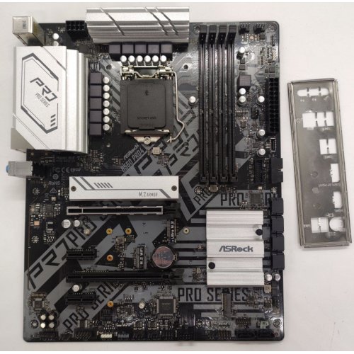 Материнская плата AsRock B560 Pro4 (s1200, Intel B560) (Восстановлено продавцом, 886713) купить в Украине: Киев, Днепр, Харьков, Одесса  | Проверка совместимости, низкая цена, отзывы, характеристики от TELEMART фото