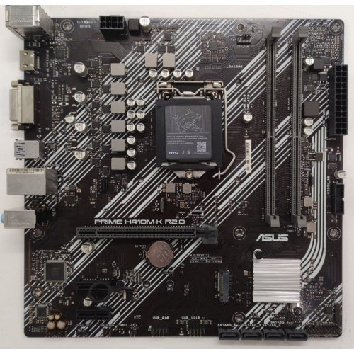 Материнська плата Asus PRIME H410M-K (s1200, Intel H410) (Відновлено продавцем, 886714) купити в Україні: Київ, Львів, Хмельницький, Тернопіль, Івано-Франківськ | Перевірка сумісності, низька ціна, відгуки, характеристики від TELEMART фото