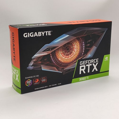 Відеокарта Gigabyte GeForce RTX 3060 Ti Gaming OC 8192MB (GV-N306TGAMING OC-8GD 2.0) (Відновлено продавцем, 886722) купити в Україні: Київ, Львів, Хмельницький, Тернопіль, Івано-Франківськ | Перевірка сумісності, низька ціна, відгуки, характеристики від TELEMART фото