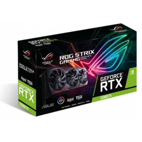 Фото Відеокарта Asus ROG GeForce RTX 2080 Ti STRIX Advanced edition 11264MB (ROG-STRIX-RTX2080TI-A11G-GAMING)
