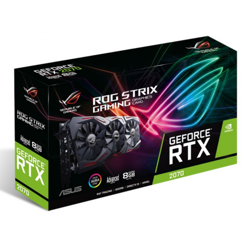Фото Видеокарта Asus ROG GeForce RTX 2070 STRIX Advanced edition 8192MB (ROG-STRIX-RTX2070-A8G-GAMING)