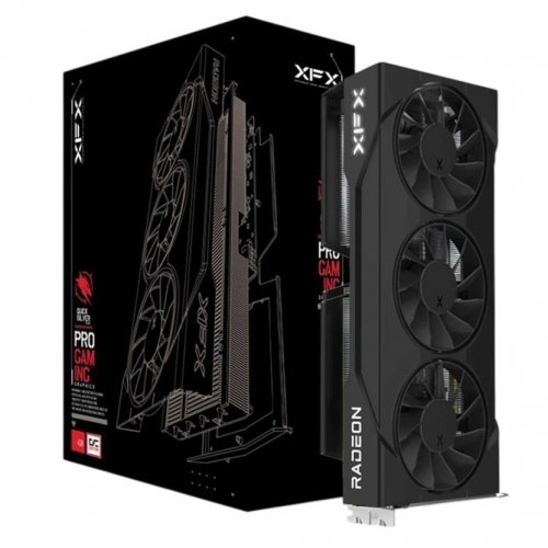 Уценка видеокарта XFX Radeon 9060 XT Swift Triple Fan OC 16384MB (RX-96TS316B7) (Вскрытая упаковка, 886848) купить в Украине: Киев, Днепр, Харьков, Одесса  | Проверка совместимости, низкая цена, отзывы, характеристики от TELEMART фото
