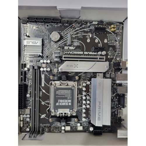 Уцінка материнська плата Asus PRIME B650M-K (sAM5, AMD B650) (Сліди використання, 886883) купити в Україні: Київ, Львів, Хмельницький, Тернопіль, Івано-Франківськ | Перевірка сумісності, низька ціна, відгуки, характеристики від TELEMART фото