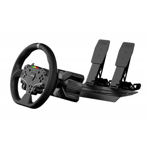 Уцінка кермо з педалями MOZA Racing R3 Racing Bundle for PC (RS074_Moza) Black (Розкрита упаковка, 886894) купити в Україні: Київ, Львів, Хмельницький, Тернопіль, Івано-Франківськ | Низька ціна, відгуки, характеристики від TELEMART фото