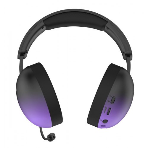 Уцінка навушники HATOR Hellyberry HH30 Pro Wireless (HH30_PRO_WIRELESS_BV) Black/Violet (Розкрита упаковка, 886910) купити в Україні: Київ, Львів, Хмельницький, Тернопіль, Івано-Франківськ | Низька ціна, відгуки, характеристики від TELEMART фото