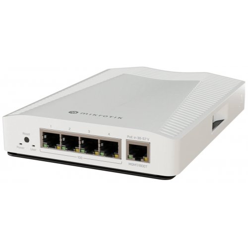 Мережевий комутатор Mikrotik CRS304 (CRS304-4XG-IN) купити в Україні: Київ, Львів, Хмельницький, Тернопіль, Івано-Франківськ | Низька ціна, відгуки, характеристики від TELEMART фото