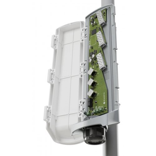 Мережевий комутатор Mikrotik CSS606 (CSS606-1G-2GI-3S+OUT) купити в Україні: Київ, Львів, Хмельницький, Тернопіль, Івано-Франківськ | Низька ціна, відгуки, характеристики від TELEMART фото