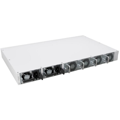 Мережевий комутатор Mikrotik CRS812 DDQ (CRS812-8DS-2DQ-2DDQ-RM) купити в Україні: Київ, Львів, Хмельницький, Тернопіль, Івано-Франківськ | Низька ціна, відгуки, характеристики від TELEMART фото