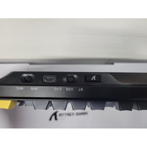 Уцінка клавіатура Attack Shark X98 RGB Linear Strawberry Switch Wireless (AS-6972792471976-SB-UA) Starry Black (Дефект лазерного гравіювання кириличних символів., 886926) купити в Україні: Київ, Львів, Хмельницький, Тернопіль, Івано-Франківськ | Низька ціна, відгуки, характеристики від TELEMART фото