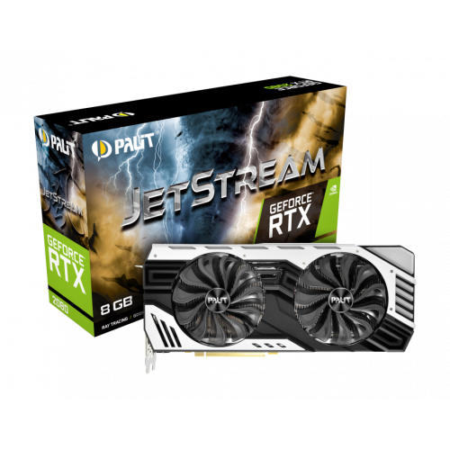 Продать Видеокарта Palit GeForce RTX 2080 JetStream 8192MB (NE62080T20P2-1040J) по Trade-In интернет-магазине Телемарт - Киев, Днепр, Украина фото