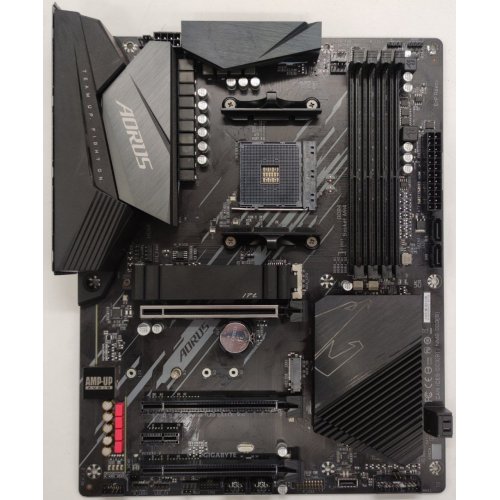 Материнська плата Gigabyte B550 AORUS ELITE V2 (sAM4, AMD B550) (Відновлено продавцем, 886986) купити в Україні: Київ, Львів, Хмельницький, Тернопіль, Івано-Франківськ | Перевірка сумісності, низька ціна, відгуки, характеристики від TELEMART фото