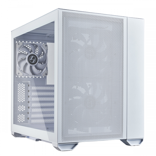 Корпус Lian Li O11 Air Mini Tempered Glass без БЖ (G99.O11AMW.00) White (Відновлено продавцем, 886988) купити в Україні: Київ, Львів, Хмельницький, Тернопіль, Івано-Франківськ | Перевірка сумісності, низька ціна, відгуки, характеристики від TELEMART фото