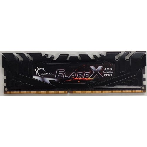 Озу G.Skill DDR4 8GB 2400Mhz FlareX (for AMD) (F4-2400C16D-8GFX) (Восстановлено продавцом, 886993) купить в Украине: Киев, Днепр, Харьков, Одесса  | Проверка совместимости, низкая цена, отзывы, характеристики от TELEMART фото