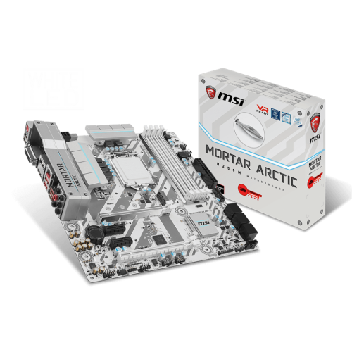 Материнська плата MSI B250M MORTAR ARCTIC (s1151, Intel B250) (Відновлено продавцем, 886995) купити в Україні: Київ, Львів, Хмельницький, Тернопіль, Івано-Франківськ | Перевірка сумісності, низька ціна, відгуки, характеристики від TELEMART фото