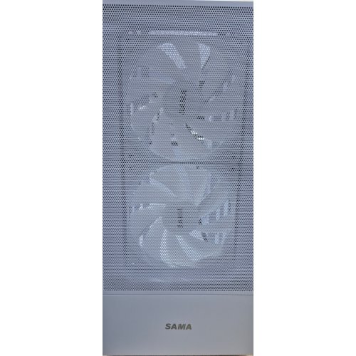 Уцінка корпус SAMA 3307 140mm без БЖ White (Погнута передня сітка, 887005) купити в Україні: Київ, Львів, Хмельницький, Тернопіль, Івано-Франківськ | Перевірка сумісності, низька ціна, відгуки, характеристики від TELEMART фото