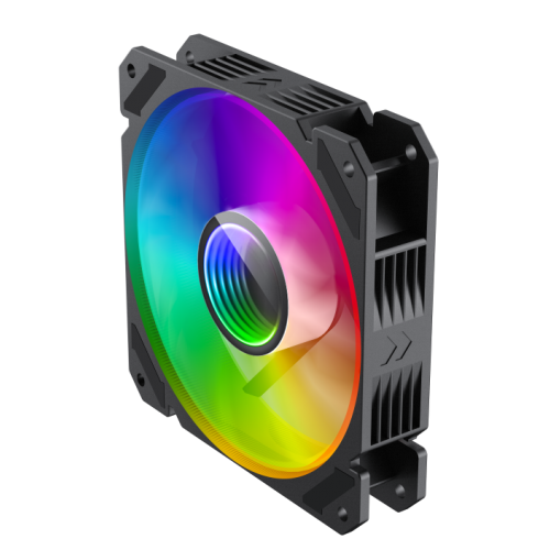 Уценка кулер для корпуса GAMEMAX 12Rainbow-C9 Infinity (FN-12Rainbow-C9-Infinity) (Вскрытая упаковка, 887098) купить в Украине: Киев, Днепр, Харьков, Одесса  | Проверка совместимости, низкая цена, отзывы, характеристики от TELEMART фото