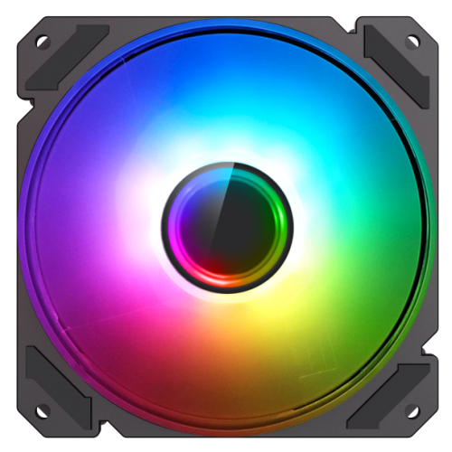 Уценка кулер для корпуса GAMEMAX 12Rainbow-C9 Infinity (FN-12Rainbow-C9-Infinity) (Вскрытая упаковка, 887099) купить в Украине: Киев, Днепр, Харьков, Одесса  | Проверка совместимости, низкая цена, отзывы, характеристики от TELEMART фото