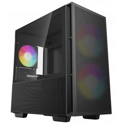 Корпус Deepcool CH360 Tempered Glass без БП (R-CH360-BKAPE3-G-1) Black (Восстановлено продавцом, 887239)